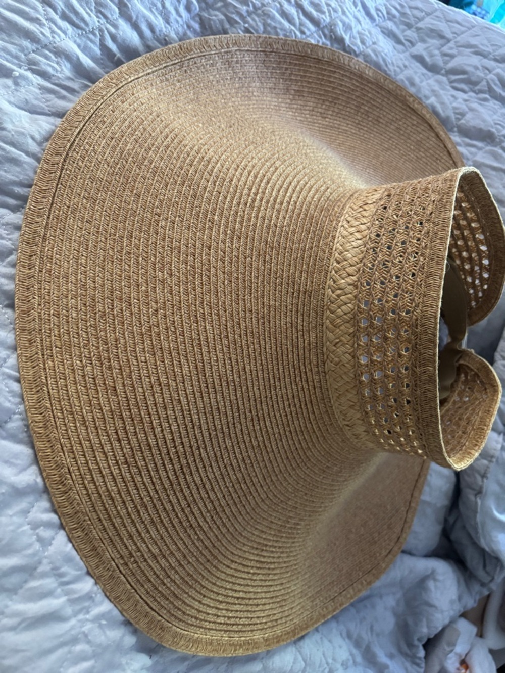 San Diego Hat Company Straw Visor UPF 50 Sun Block - Picture 10 of 11